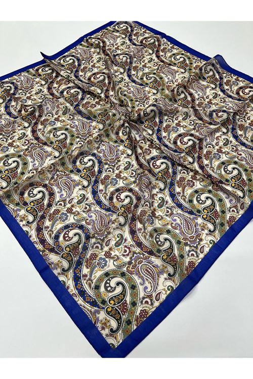 Etnik Şal Desen Soft Eşarp  