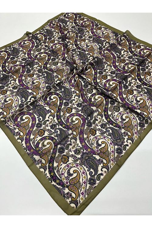 Etnik Şal Desen Soft Eşarp  