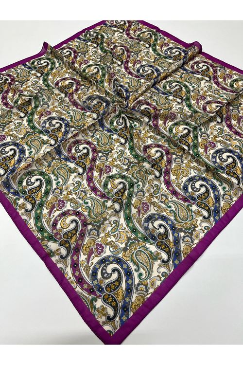 Etnik Şal Desen Soft Eşarp