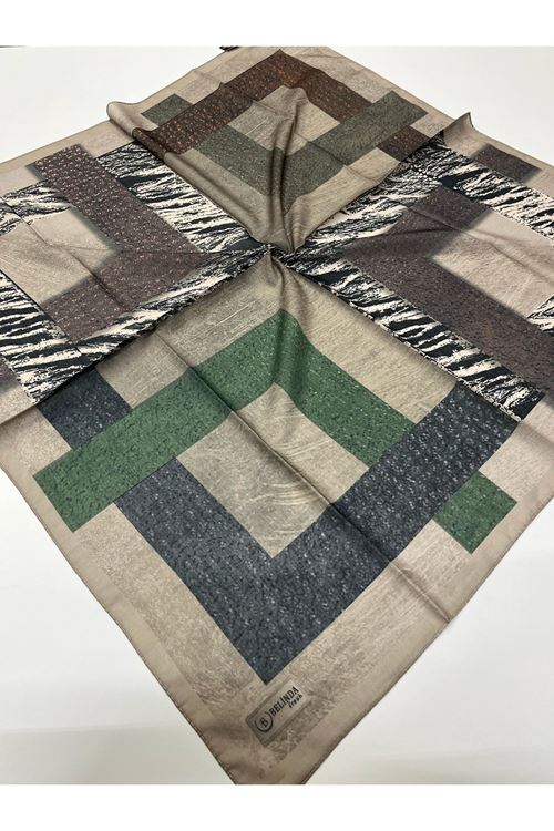 Geometrik Desen Soft Eşarp