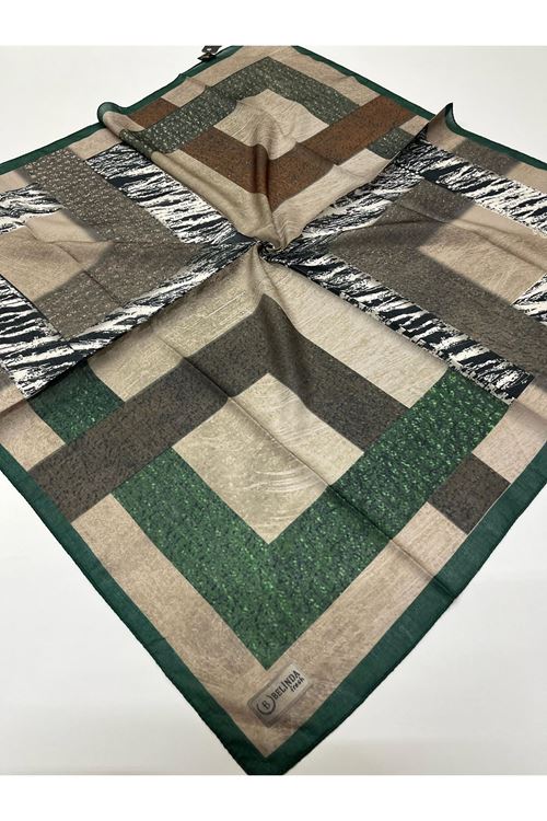 Geometrik Desen Soft Eşarp 