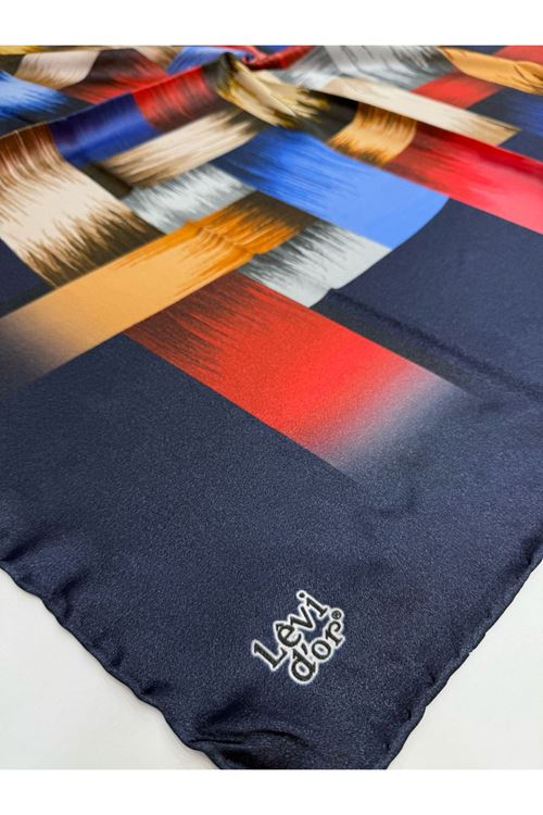 Levidor Kristal Eşarp (Lacivert) Kod:1279 