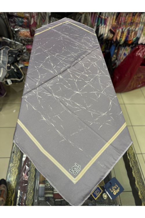 Levidor Kristal Eşarp (Lila Gri) Kod:1282 