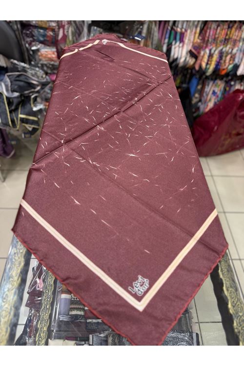 Levidor Kristal Eşarp (Bordo) Kod:1282 