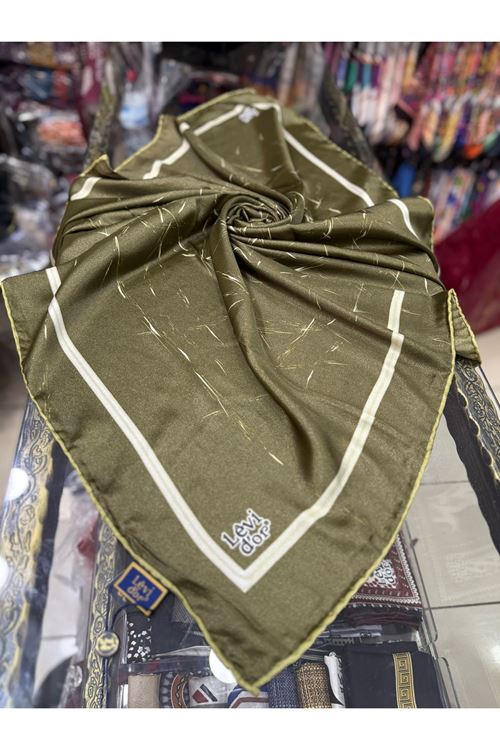 Levidor Kristal Eşarp (Haki) Kod:1282 