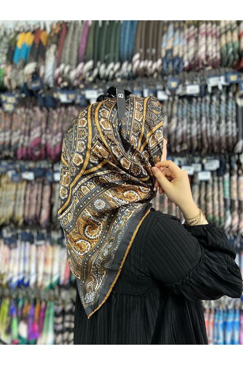 Levidor Kristal Eşarp ( Etnik-Etro) Kod:3150 