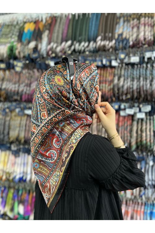 Levidor Kristal Eşarp ( Etnik-Etro) Kod:3150 