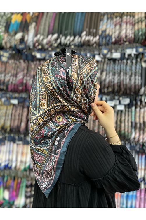 Levidor Kristal Eşarp ( Etnik-Etro) Kod:3150