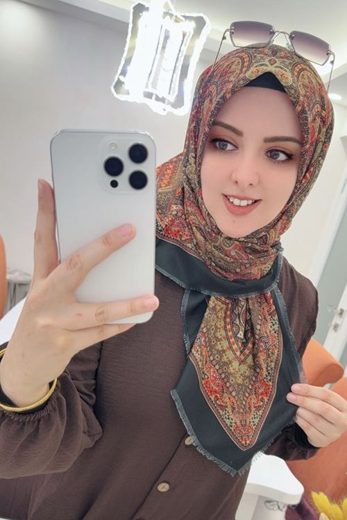 Rüya Koton Eşarp Solin Modeli 