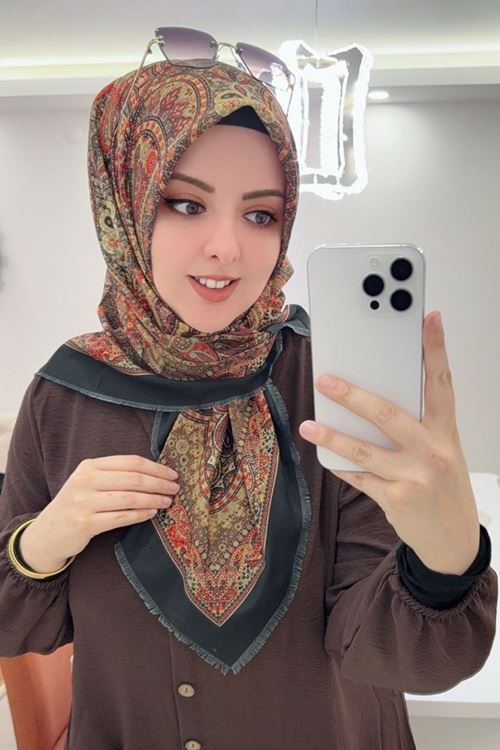 Rüya Koton Eşarp Solin Modeli 