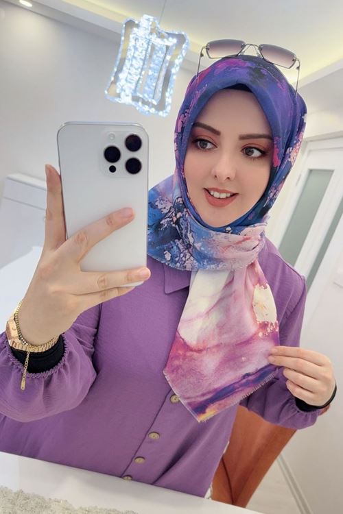 Rüya Koton Eşarp Yağmur