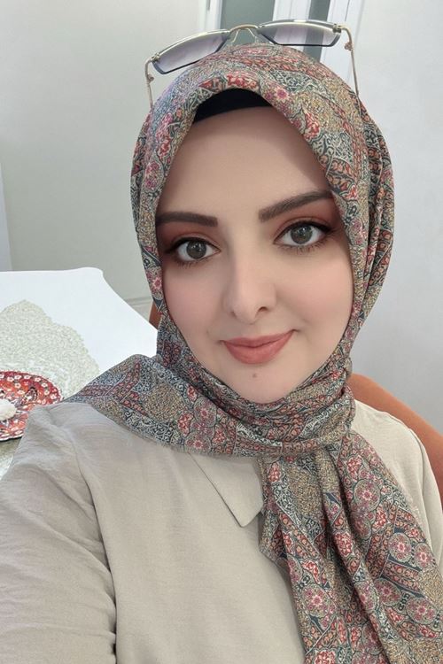 Rüya Koton Eşarp Etnik Desen