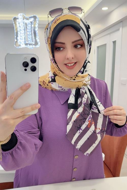 Rüya Koton Eşarp Beliz Model