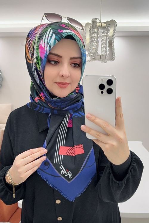 Rüya Koton Eşarp Bersu Modeli