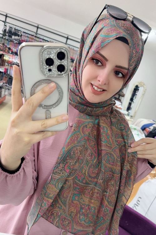 Valens Fresh Koton Şal (Etnik Desen)