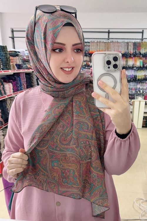 Valens Fresh Koton Şal (Etnik Desen)