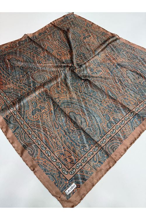 Levidor Hint İpeği Eşarp Kod:1335  