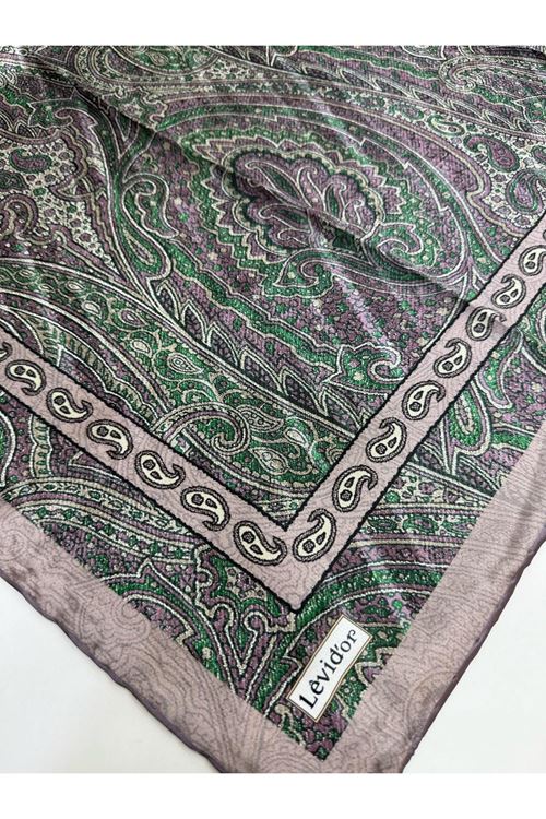 Levidor Hint İpeği Eşarp Kod:1335  