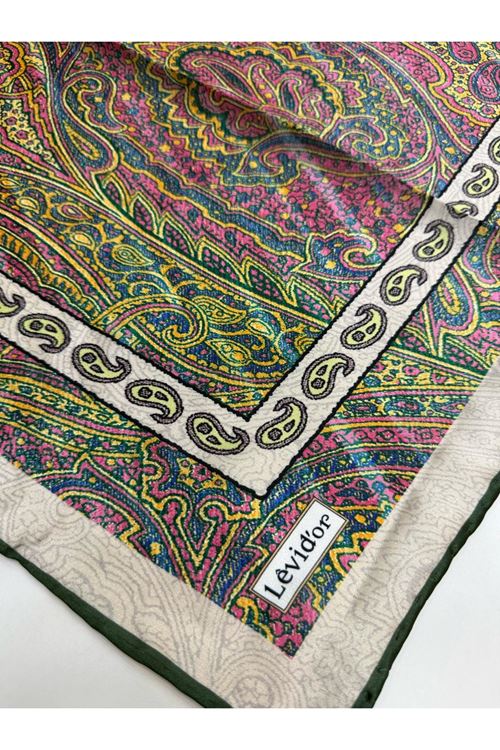 Levidor Hint İpeği Eşarp Kod:1335  