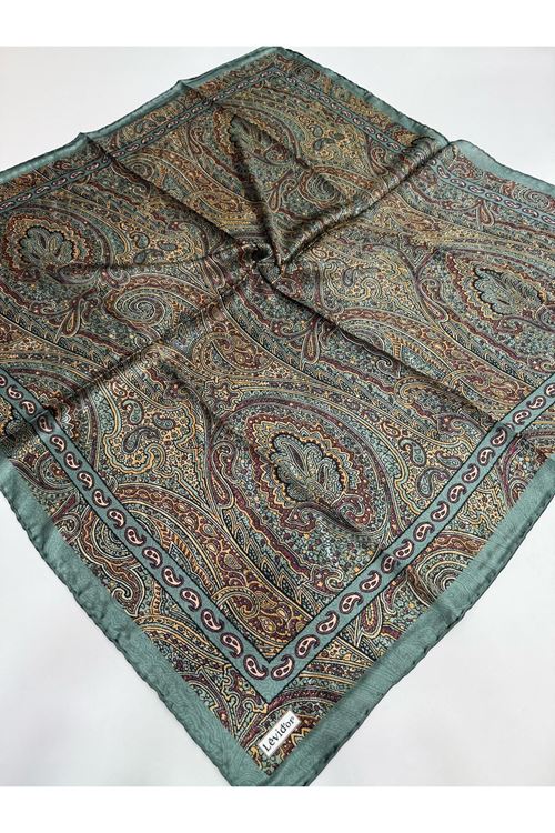 Levidor Hint İpeği Eşarp Kod:1335 