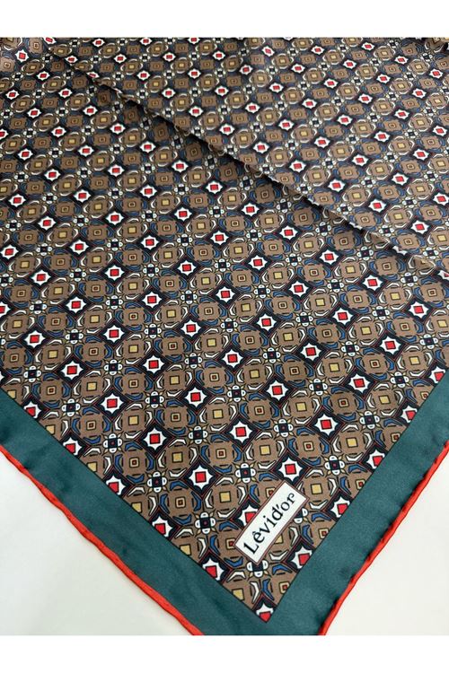 Levidor Hint İpeği Eşarp Kod:1334