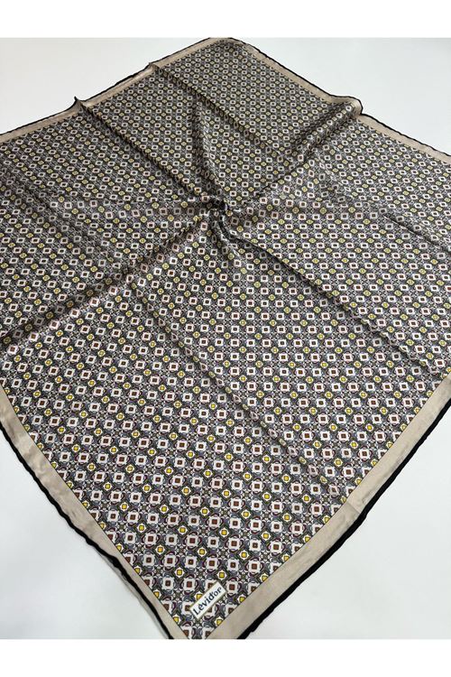 Levidor Hint İpeği Eşarp Kod:1334  