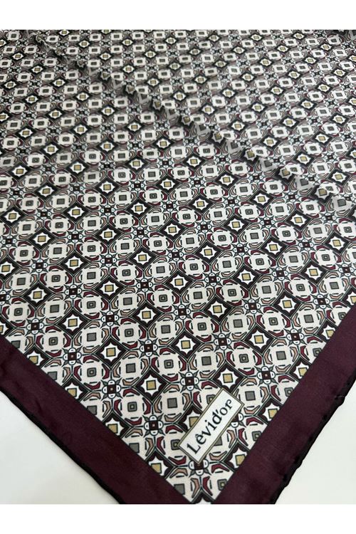 Levidor Hint İpeği Eşarp Kod:1334 