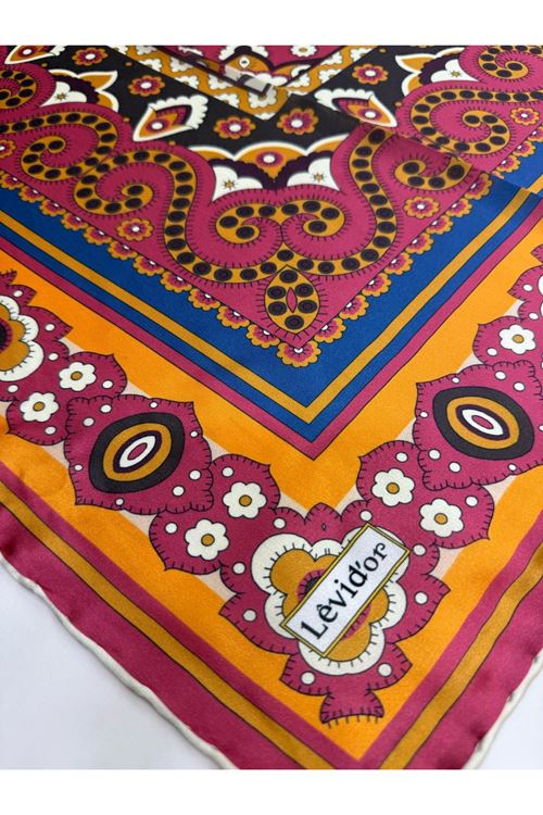 Levidor Hint İpeği Eşarp Kod:1336 