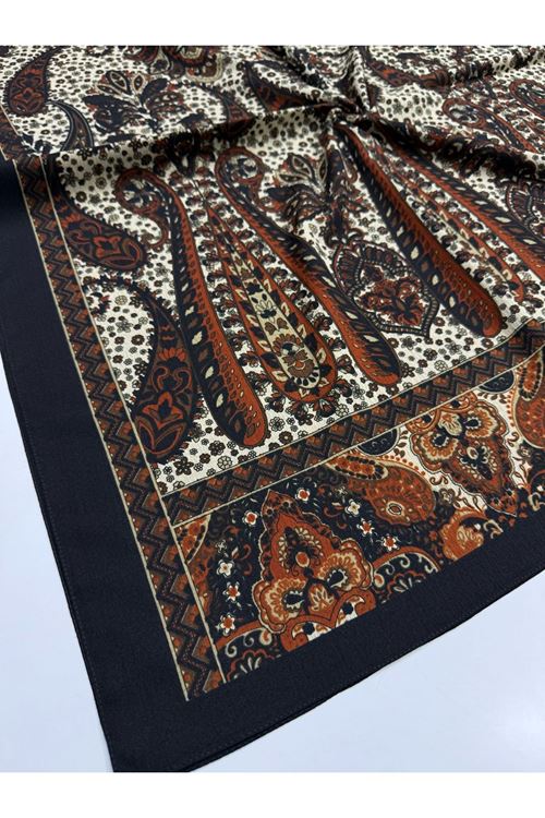 Safir Etnik Naturel Şal Kod:3461 (4 Numara)  