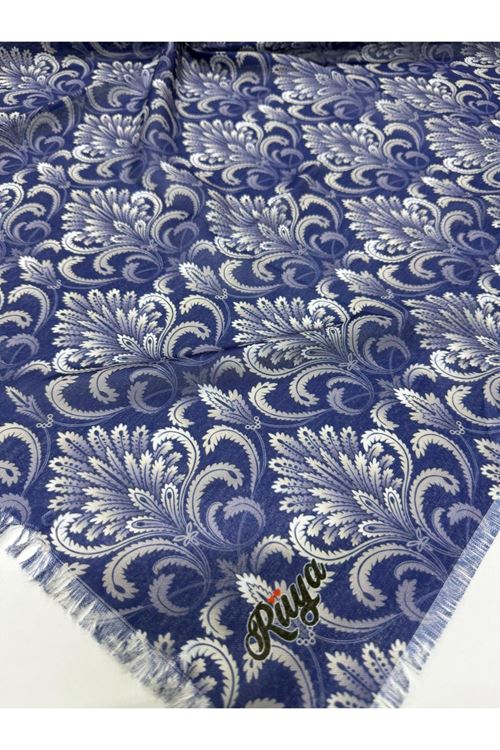 Rüya Koton Eşarp Nehir Desen    