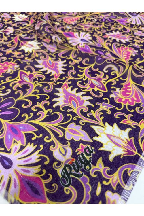 Rüya Koton Eşarp Lorin Desen