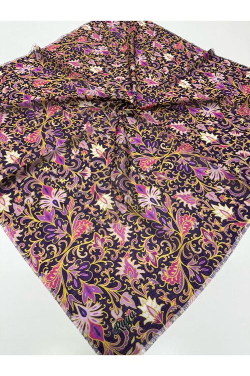 Rüya Koton Eşarp Lorin Desen