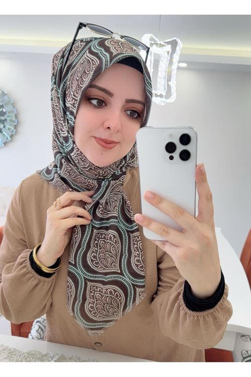 Rüya Koton Eşarp Vuslat Desen   