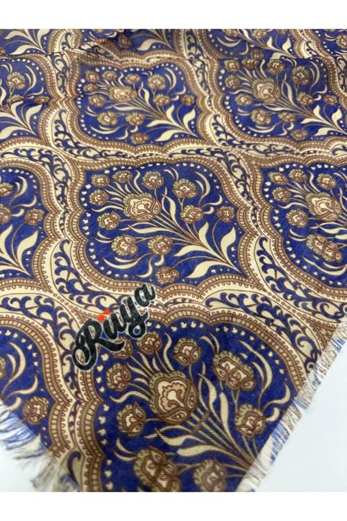 Rüya Koton Eşarp Miraç Desen