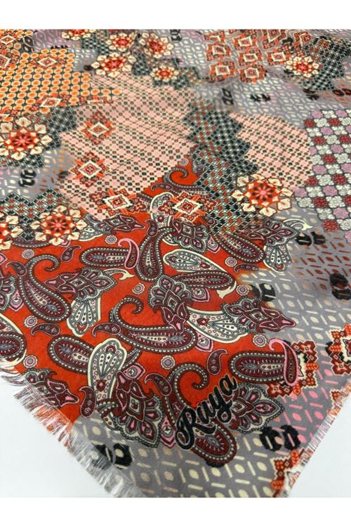 Rüya Koton Eşarp Vega Desen  