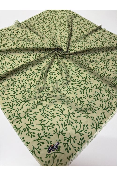 Rüya Koton Eşarp Tomurcuk Desen 