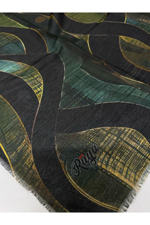 Rüya Koton Eşarp Selis Desen  