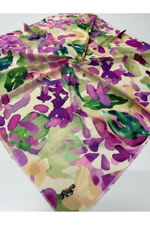 Rüya Koton Eşarp Tılsım Desen   