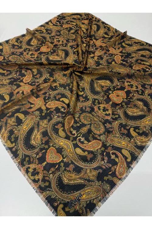 Rüya Koton Eşarp Etnik Desen