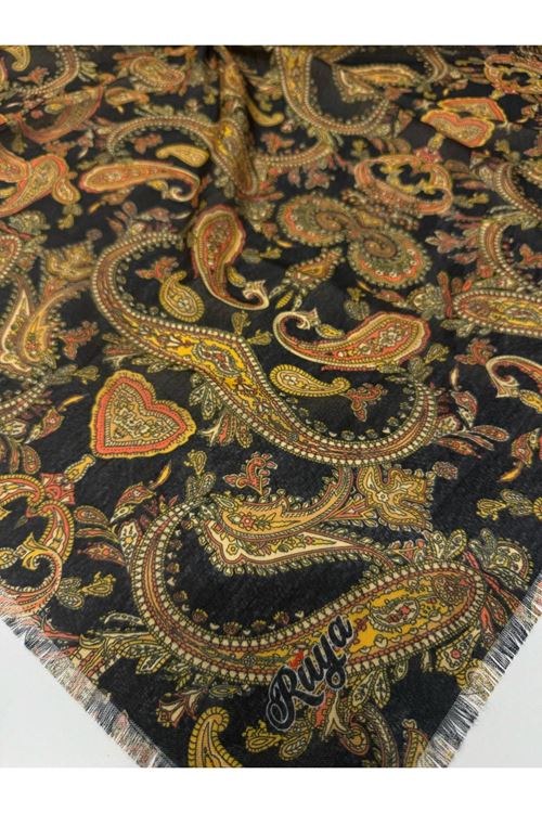 Rüya Koton Eşarp Etnik Desen