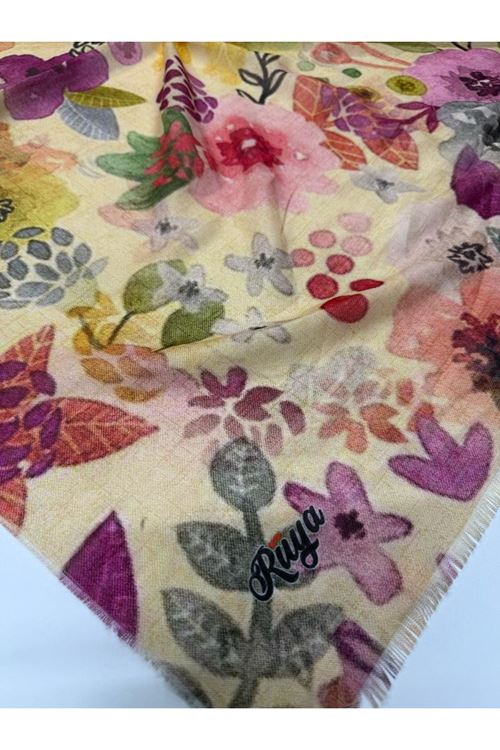 Rüya Koton Eşarp Feraye Desen 