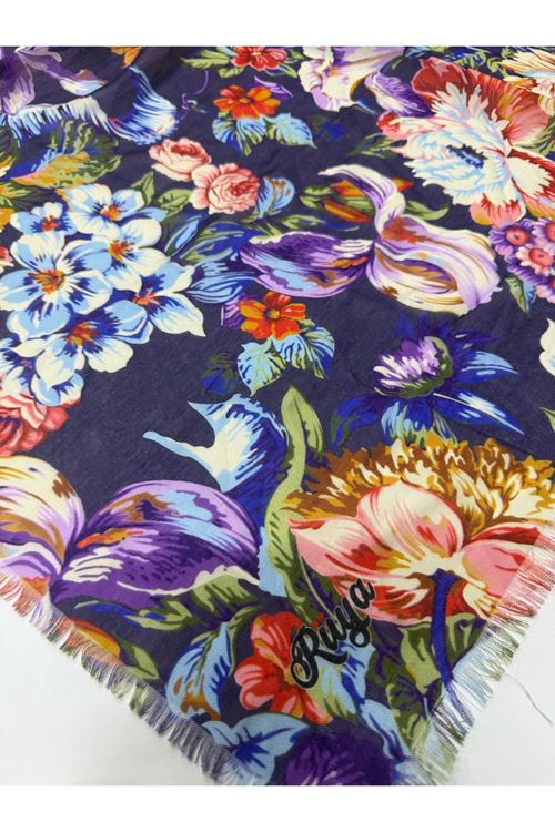 Rüya Koton Eşarp Gülistan Desen 