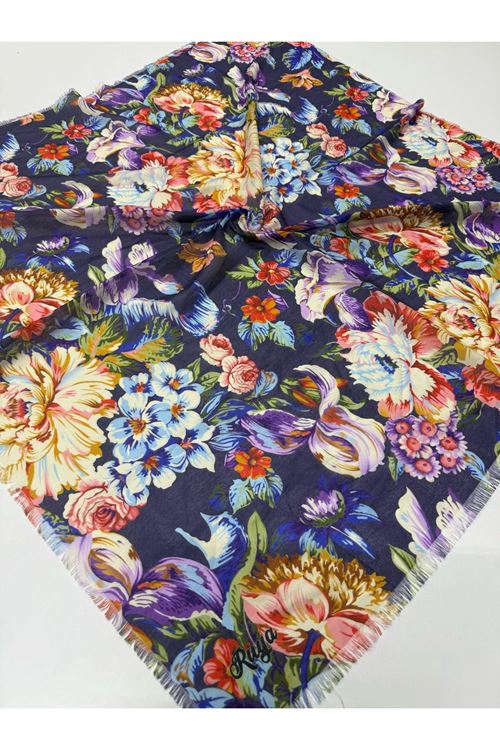 Rüya Koton Eşarp Gülistan Desen 