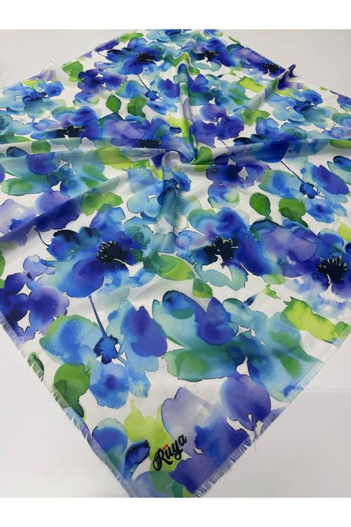 Rüya Koton Eşarp Beril Desen  