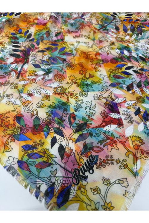 Rüya Koton Eşarp Yasmin Desen   