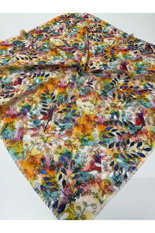 Rüya Koton Eşarp Yasmin Desen   