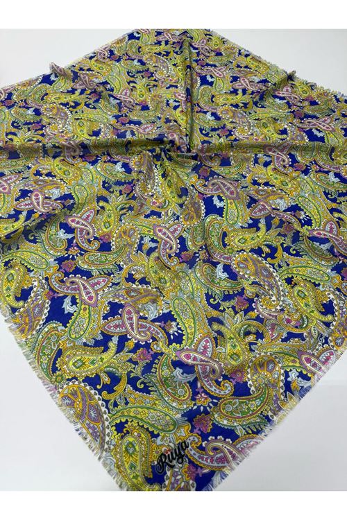 Rüya Koton Eşarp Etnik Desen 