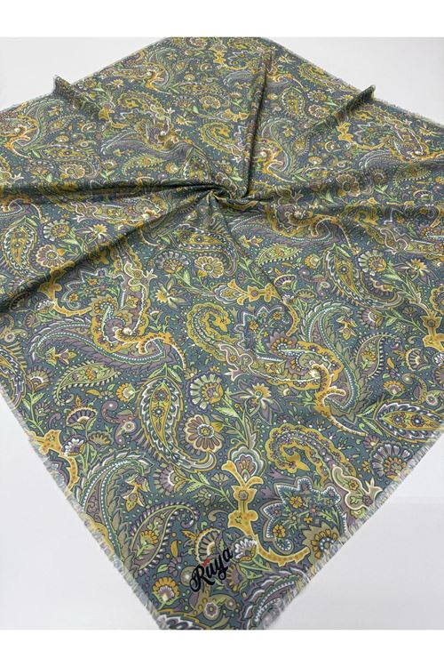 Rüya Koton Eşarp Etnik Desen