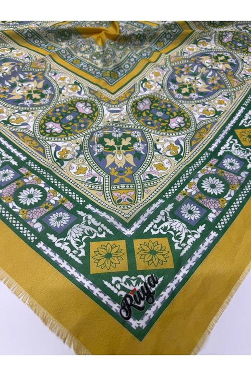 Rüya Koton Eşarp Hümay Desen 