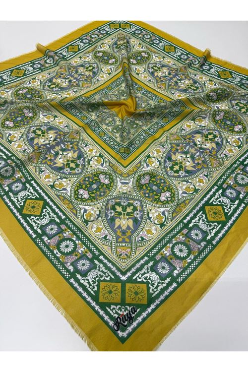 Rüya Koton Eşarp Hümay Desen 